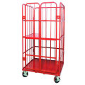 Wire Mesh Container with Galvanized Steel Cage